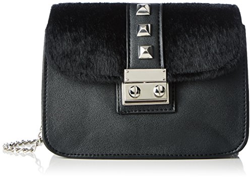 PIECES PCDIANA CROSS BODY 17077948 Damen Umhängetaschen 16x10x6 cm (B x H x T), Schwarz (Black) von PIECES