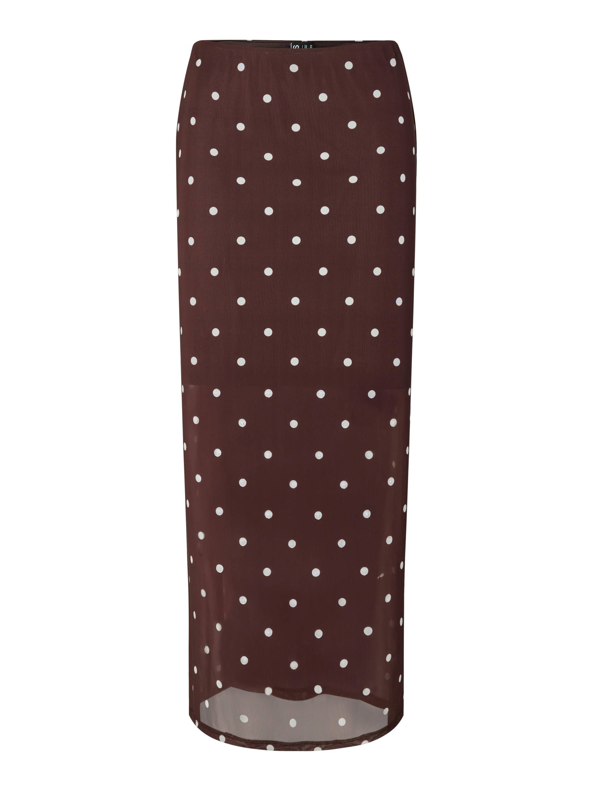 PIECES - PCDORTHEA HW ANKLE MESH SKIRT JRS KCA - Gr. - XS von PIECES