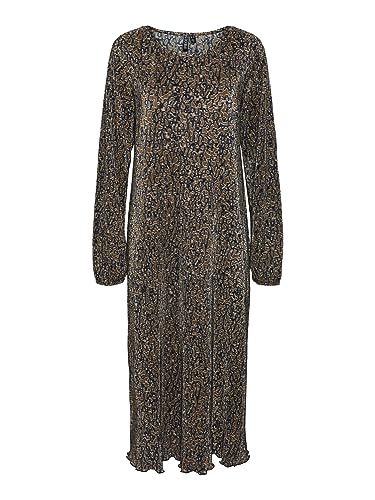 PIECES PCJOHANNE LS O-Neck MIDI Dress von PIECES