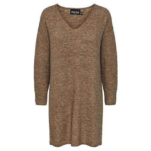 PIECES PCJULIANA LS V-Neck Knit Dress NOOS BC von PIECES