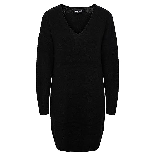 PIECES PCJULIANA LS V-Neck Knit Dress NOOS BC von PIECES