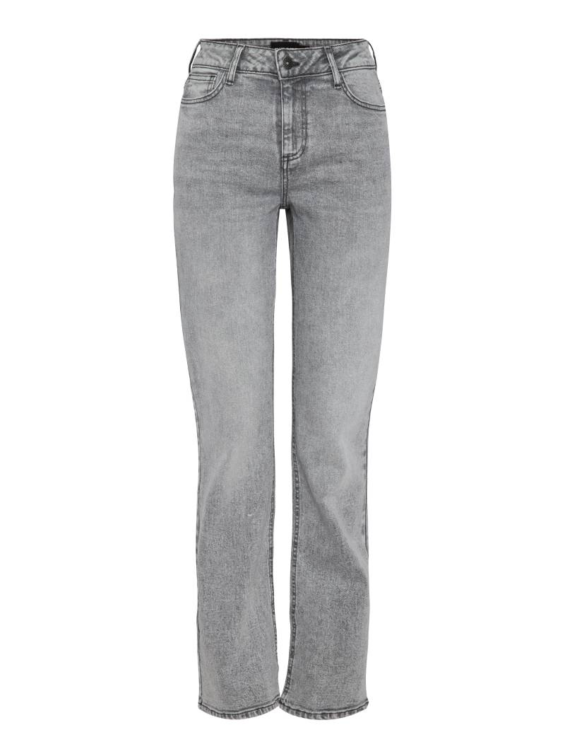 PIECES - PCKELLY MW STRAIGHT JEANS LG NOOS BC light grey denim - Gr. - 33/32 von PIECES