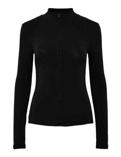 PIECES PCKITTE Zip LS T-Neck TOP NOOS BC PIECES PCKITTE Zip LS T-Neck TOP NOOS BC von PIECES