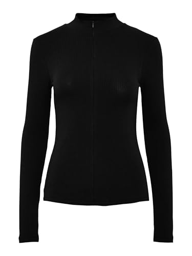 PIECES PCKITTE Zip LS T-Neck TOP NOOS BC PIECES PCKITTE Zip LS T-Neck TOP NOOS BC von PIECES