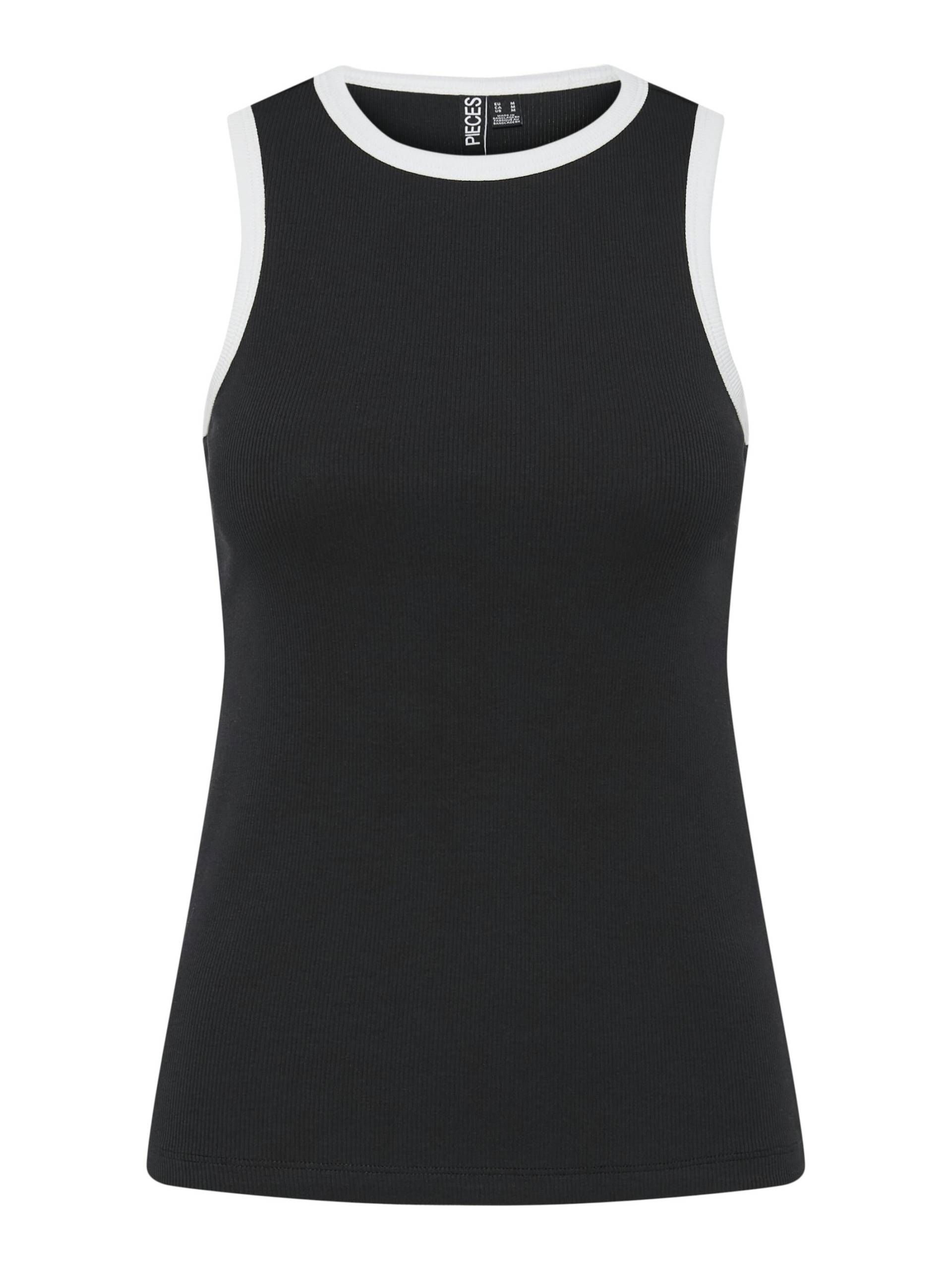 PIECES - PCMAY BOXER TANK TOP JRS NOOS BC black - Gr. - L von PIECES