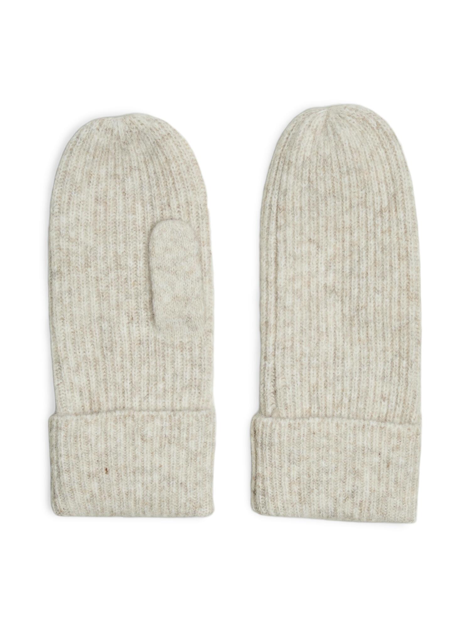 PIECES - PCMOELLA MITTENS NOOS BC whitecap gray - Gr. - ONE SIZE von PIECES