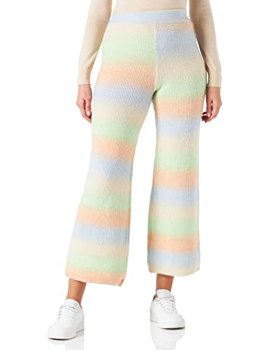 PIECES PCNAHLA HW Wide ANK Knit Pants BC von PIECES