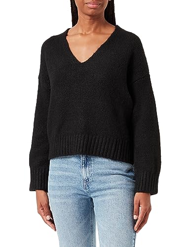 PIECES PCNANCY LS Reversible Vneck Knit NOOS CP von PIECES