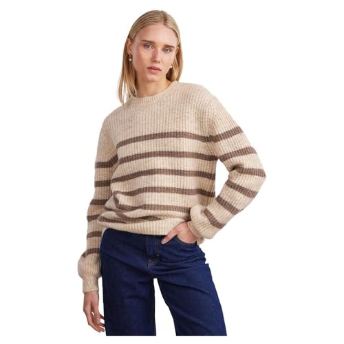 PIECES PCNANNA LS O-Neck Wool Knit NOOS BC von PIECES