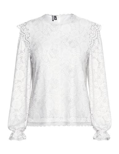 PIECES Pcolline Ls Lace Top Noos PIECES Pcolline Ls Lace Top Noos von PIECES