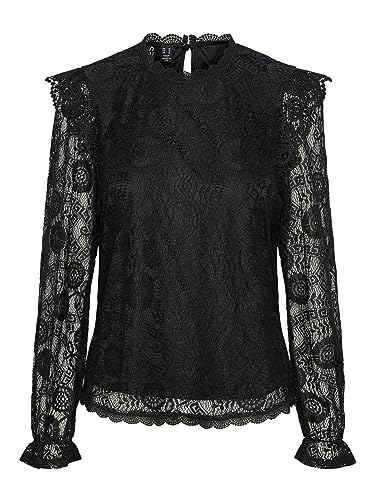 PIECES Pcolline Ls Lace Top Noos von PIECES