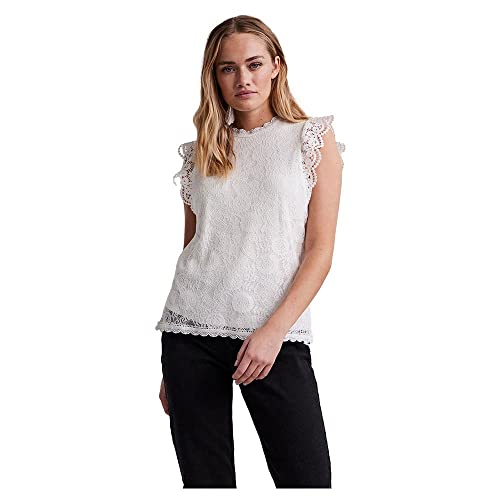 PIECES PCOLLINE SL LACE TOP NOOS BC von PIECES