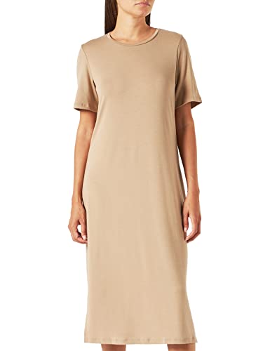 Pieces Damen Pconika Dress Noos Midikleid, Silver Mink, XL EU Pieces Damen Pconika Dress Noos Midikleid, Silver Mink, XL EU von PIECES