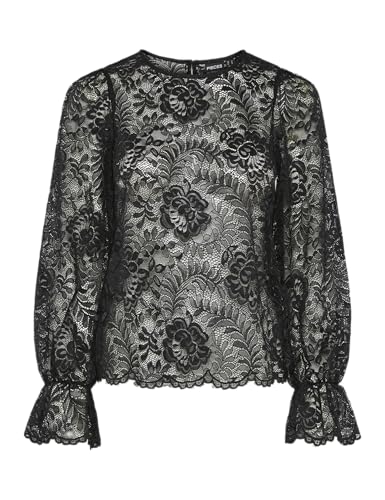 PIECES PCPAULA LS LACE TOP NOOS PIECES PCPAULA LS LACE TOP NOOS von PIECES