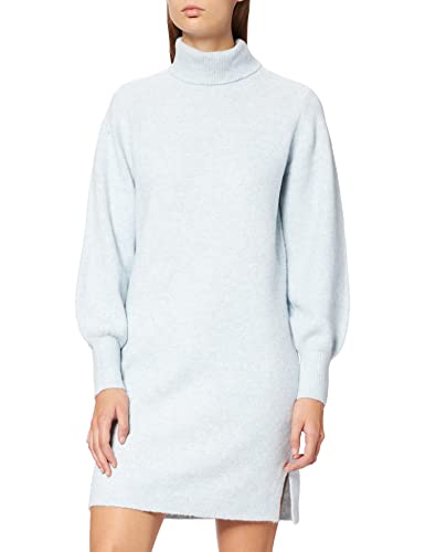 PIECES PCSKYLA LS ROLL Neck Wool Knit Dress BC von PIECES