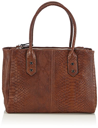 PIECES PS Cailin Bag 17061394 Damen Schultertaschen 35x21x15 cm (B x H x T), Braun (Black Coffee) von PIECES