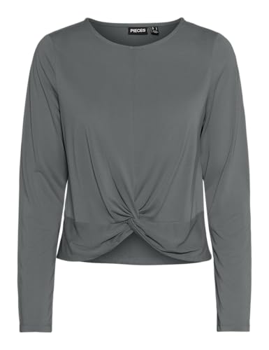 PIECES Pcanora Ls Knot Top Bc von PIECES