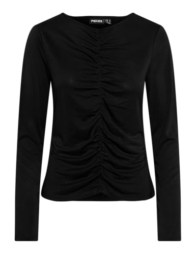PIECES Pcanora Ls Ruching Top Bc PIECES Pcanora Ls Ruching Top Bc von PIECES
