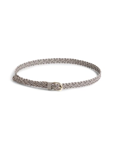 PIECES Pcavery Leather Braided Slim Belt Noos,Taupe Gray,numeric_90 PIECES Pcavery Leather Braided Slim Belt Noos,Taupe Gray,numeric_90 von PIECES