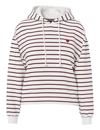 PIECES Pcchilli Ls Hoodie Stripes Emb Noos Bc PIECES Pcchilli Ls Hoodie Stripes Emb Noos Bc von PIECES