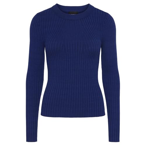 PIECES Pccrista Ls O-Neck Knit Noos Bc von PIECES