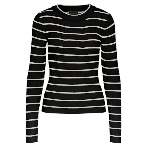 PIECES Pccrista Ls O-Neck Knit Noos Bc von PIECES