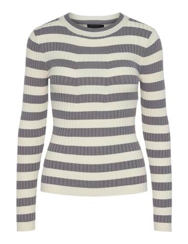 PIECES Pccrista Ls O-Neck Knit Noos Bc von PIECES