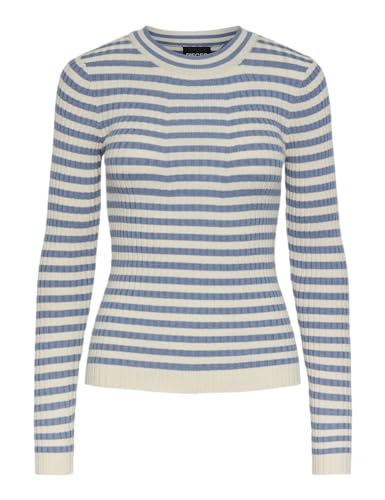 PIECES Pccrista Ls O-Neck Knit Noos Bc von PIECES