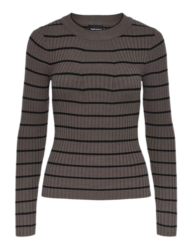 PIECES Pccrista Ls O-Neck Knit Noos Bc von PIECES