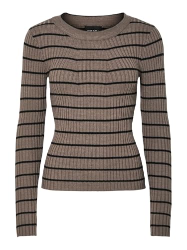 PIECES Pccrista Ls O-Neck Knit Noos Bc von PIECES