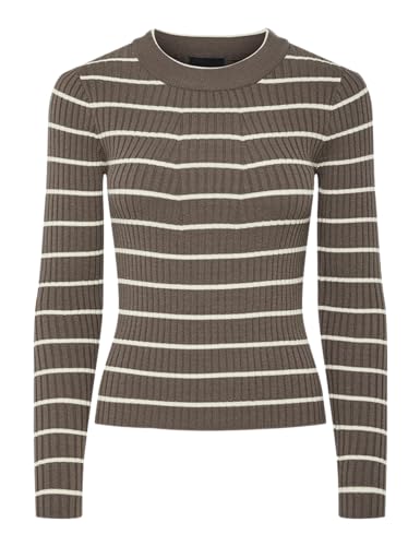 PIECES Pccrista Ls O-Neck Knit Noos Bc von PIECES