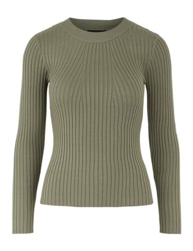 PIECES Pccrista Ls O-Neck Knit Noos Bc von PIECES