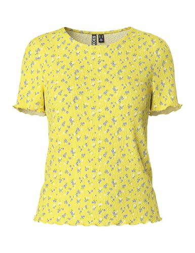 PIECES Pcflora Ss O-Neck Top Bc PIECES Pcflora Ss O-Neck Top Bc von PIECES