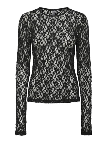 PIECES Pchazel Ls Lace Top Noos von PIECES
