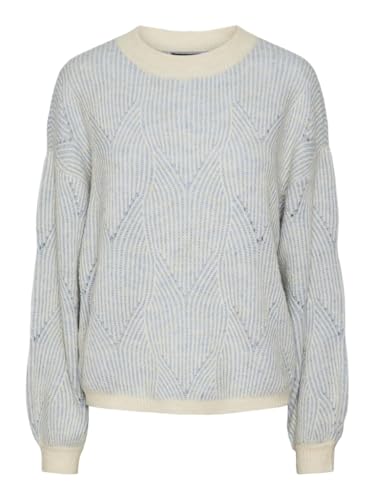 PIECES Pcjenna Ls O-Neck Knit Noos Bc von PIECES