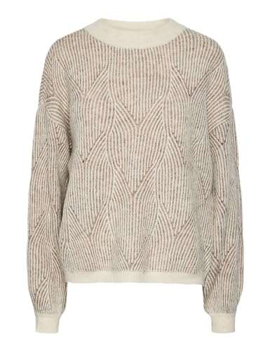 PIECES Pcjenna Ls O-Neck Knit Noos Bc von PIECES