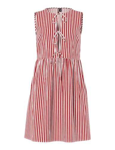 PIECES Pcjolly Sl Tie Short Dress WVN Noos Bc von PIECES
