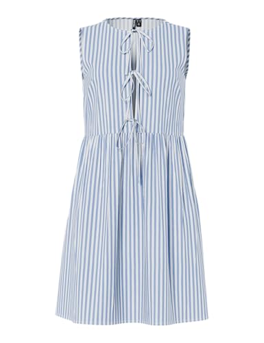 PIECES Pcjolly Sl Tie Short Dress WVN Noos Bc von PIECES