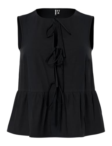 Pcjolly Sl Tie Top WVN Noos Bc von PIECES