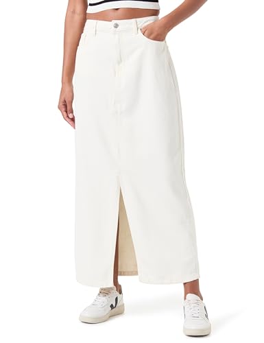 PIECES Pckenise Mw Denim Ankle Skirt Bc von PIECES