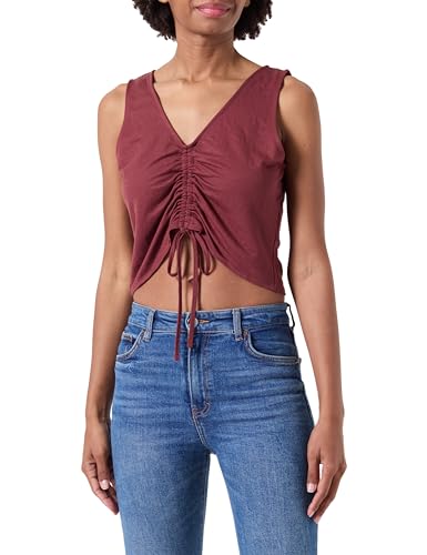 PIECES Pckinda Sl Reversible Cropped Top Bc von PIECES