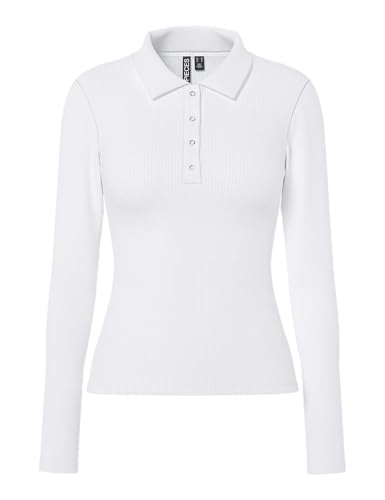 PIECES Pckitte Ls Polo Top JRS Noos von PIECES