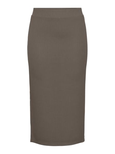 PIECES Pckylie Mw Midi Skirt Noos Bc von PIECES