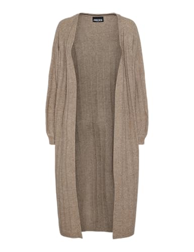 PIECES Pcmaggy Ls Long Knit Cardigan Noos Bc von PIECES