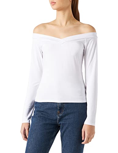 PIECES Pcmaliva Ls Off Shoulder V-Neck Top Noos von PIECES