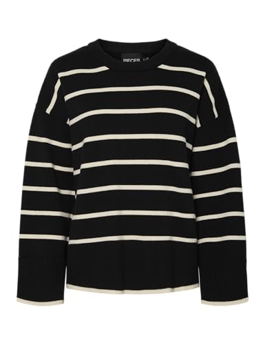 PIECES Pcmathilde Ls O-Neck Knit Noos Bc von PIECES