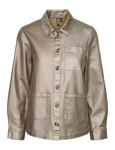 PIECES Pcnabia Ls Gold Jacket Fc von PIECES