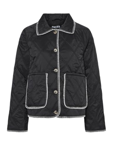 PIECES Pcnaima Quilted Stitch Detail Jacket von PIECES
