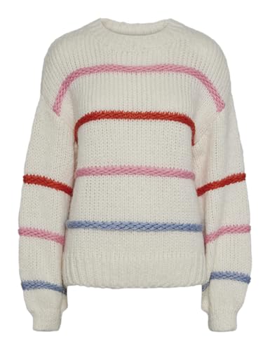 PIECES Pcnavine Ls O-Neck Knit Bc von PIECES