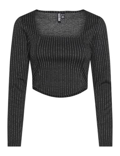 PIECES Pcniannah Ls Top von PIECES